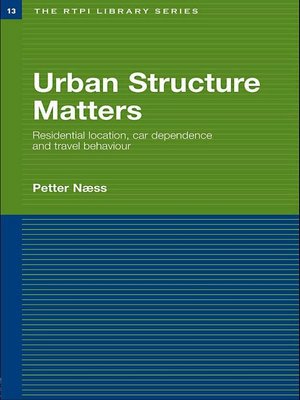 cover image of Urban Structure Matters